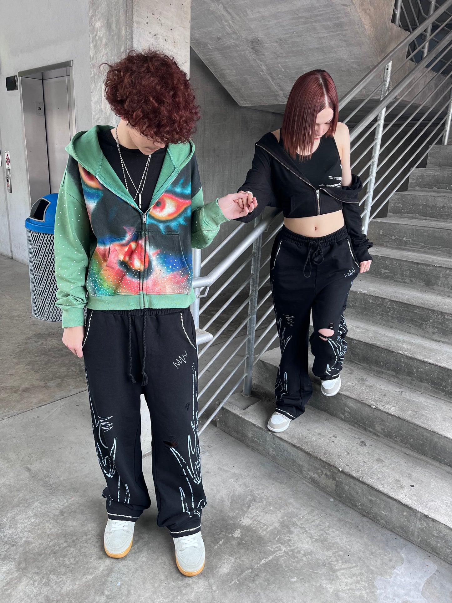 "Dimostrare Distressed Sweatpants"