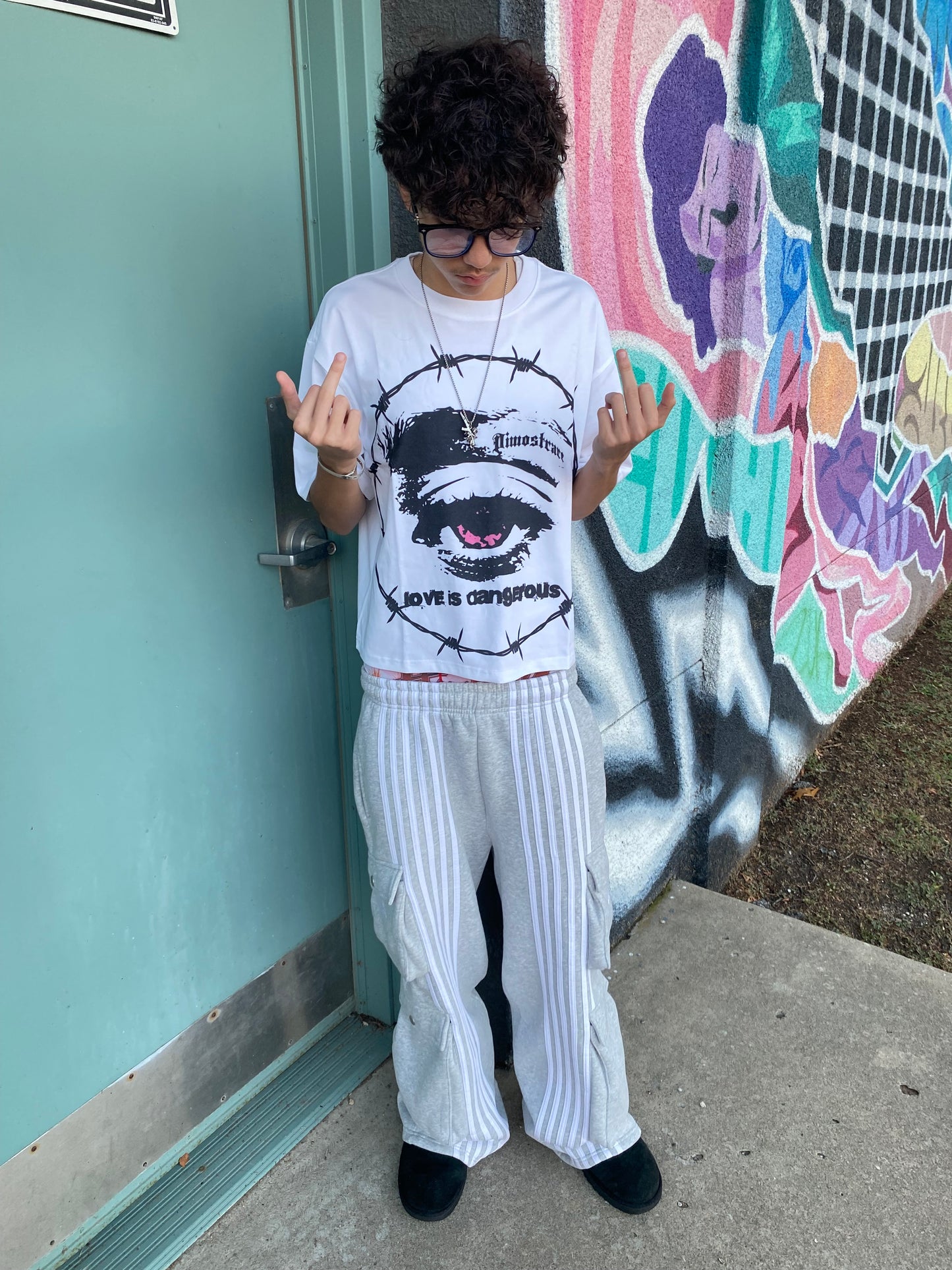 "LOVE IS DANGEROUS T SHIRT"