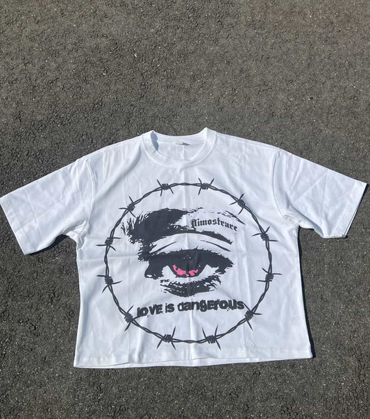 "LOVE IS DANGEROUS T SHIRT"